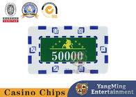 11.5g Abs Plastic 760 Piece Custom Poker Chips Set Anti Counterfeiting For Casino Table