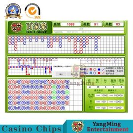 English RFID Casino Chips Macau Casino Dedicated Baccarat Gambling Table System Screen LCD 24 HD Display With Host
