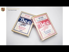 تم استيراد 310gsm من الولايات المتحدة مع الحزمة الأصلية Blackcore 92 Casino المخصصة لبطاقات البوكر