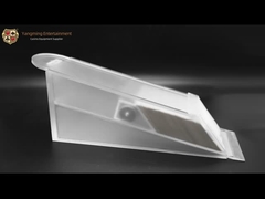 قام المصنع بتصميم ترقية حذاء تاجر طاولة بوكر من الأكريليك ذو 8 طبقات