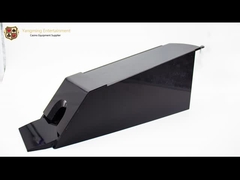 الكل أسود 6 ~ 8 أزواج من البطاقات البلاستيكية أكريليك أسود جاك تكساس بوكر تاجر طاولة المتسابق