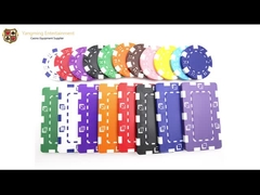 11.5g البلاستيك رقائق البوكر كازينو يتوهم فارغة بدون شعار نمط مخصص