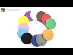 Texas Roulette Casino Table 4g ​​ABS رقائق لعبة البوكر البلاستيكية بدون فئة