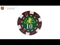 11.5 جرام ABS البلاستيك تكساس بلاك جاك كلاي كازينو بوكر تشيب مع علامة الأشعة فوق البنفسجية والحالة