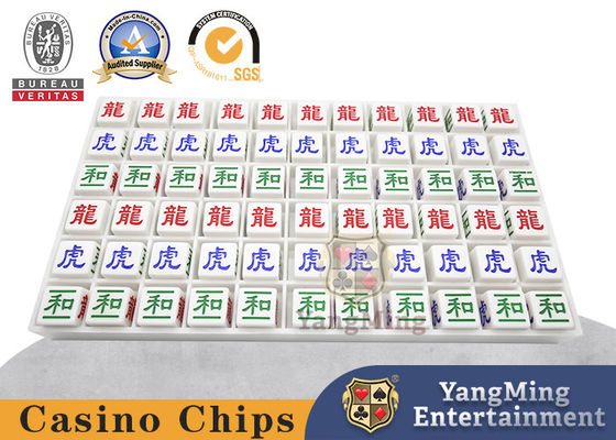 شراء ABS البلاستيك باكارا التنين النمر الرقمي منحوتة الندى كرة البوكر طاولة أعلى لعبة الكتل التصنيع عبر الإنترنت