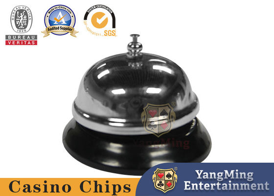 شراء 60 - 80mm كازينو ألعاب البوكر شهادة معدنية مخصصة دعوة بيل SGS التصنيع عبر الإنترنت