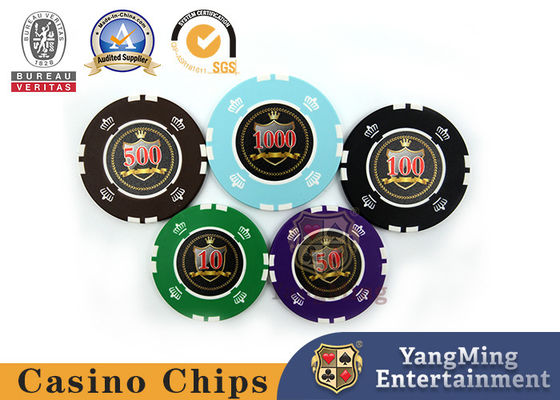 شراء للبيع 760 PCS مطبوعة حسب الطلب الطين البلاستيكية رقائق البوكر مجموعة هدية في صندوق الألومنيوم الفضي التصنيع عبر الإنترنت