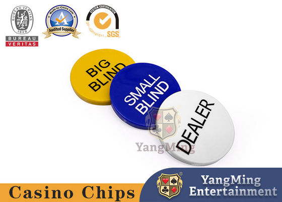 شراء نادي تكساس الكبيرة الصغيرة العلامة التجارية المخصصة المصنع طاولة بطاقات البوكر المخصصة البيئية الميلامين الكبيرة الصغيرة العمياء ثلاثية القطع مجموعة تاجر الزر التصنيع عبر الإنترنت
