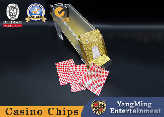 شراء كازينو 1-8 طوابق يدوية لعب بطاقات التاجر الحذاء مع غطاء أكريليك واضحة 5-7 ملم التصنيع عبر الإنترنت