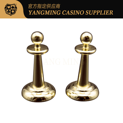 شراء Gold Electroplated Metal Betting Tokens for Casino Roulette Table Games التصنيع عبر الإنترنت