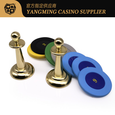 شراء Casino Roulette Table Game Betting Markers Electroplated Gold Metal Iron التصنيع عبر الإنترنت