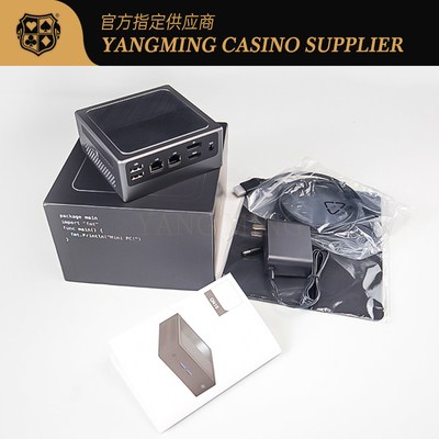 شراء نظام برنامج مضيف الكمبيوتر الجديد والمُحسّن لـ Baccarat Niu Niu، طاولة بوكر كازينو، مضيف صغير أسود التصنيع عبر الإنترنت