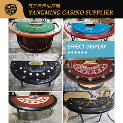 شراء Customizable Blackjack Poker Table Layout – Professional Casino Entertainment Tablecloths التصنيع عبر الإنترنت