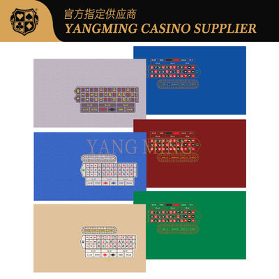 شراء Custom Design Casino Roulette Layout On Waterproof Table Cover For Casino Game التصنيع عبر الإنترنت