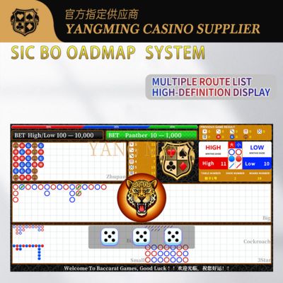 شراء Electronic Sic Bo Roadmap Display System – Customizable Casino Dice Game Solution التصنيع عبر الإنترنت