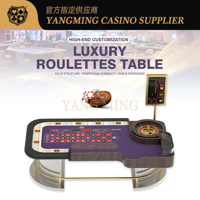 شراء Customizable Roulette Table – Premium Casino-Grade Gaming Table For Sale التصنيع عبر الإنترنت