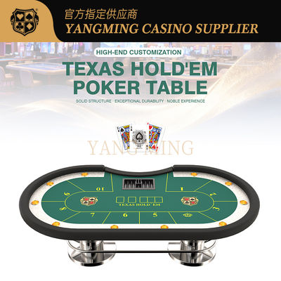 شراء Customizable Texas Hold'em Poker Table – Premium Casino-Grade Gaming Table التصنيع عبر الإنترنت