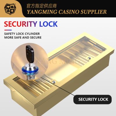 شراء صينية رقائق كازينو معدنية قابلة للتخصيص - إدارة رقائق آمنة وأنيقة لألعاب الكازينو التصنيع عبر الإنترنت