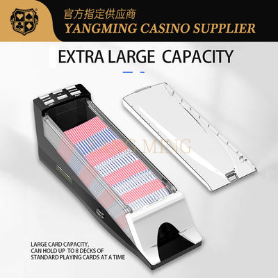 شراء Casino Gambling Automatic Transparent 8 Deck Card Playing Cards Shoes Card Dealer Shoes التصنيع عبر الإنترنت