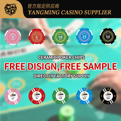 شراء Luxury Ceramic Poker Chips – Personalized Casino-Grade Supplies التصنيع عبر الإنترنت