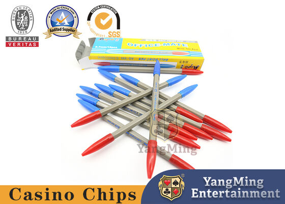 شراء أنظمة القمار البلاستيكية والخيزران ، كازينو رسمي مزدوج اللون الجانبين الندى الكرة نقطة القلم التصنيع عبر الإنترنت