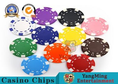 شراء PMS Printing Casino Poker Chips بلاستيك ABS داخلي صلب مواد حماية البيئة التصنيع عبر الإنترنت