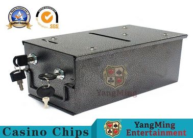 شراء Casino Baccarat طاولة البوكر أعلى 8 سطح حامل صندوق معدني تجاهل حجم 225 * 123 * 120mm التصنيع عبر الإنترنت