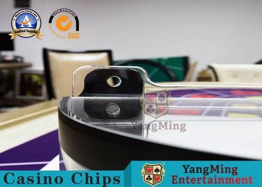 شراء ألعاب عجلة الروليت ملحقات طاولة مخصصة إنتاج أكريليك سميك خاص مع قفل التصنيع عبر الإنترنت
