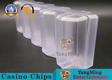 شراء رقائق كازينو كازينو RFID 100 قطع عرض رقائق رقائق القمار ، صينية رقاقة البوكر 40-45mm مع غطاء YM-CT12 التصنيع عبر الإنترنت