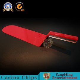 شراء Propene البلاستيك لعبة اكسسوارات الكازينو أوراق اللعب مجرفة شهادة 52mm SGS التصنيع عبر الإنترنت