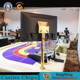 شراء 800mm Baccarat طاولة القمار التنين النمر ألعاب البوكر HD عرض حامل معدني حامل الجدول Accoriess التصنيع عبر الإنترنت