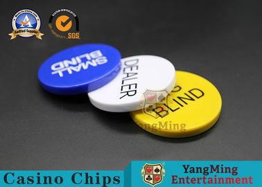 شراء Texas Hold 'Em Casino لعبة زينة تاجر بلاستيك بوكر زر التصنيع عبر الإنترنت