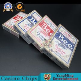 شراء أوراق لعب كازينو الورق الأسود الأساسي مع شعار مخصص 144 طوابق بطاقات البوكر نادي مخصصة التصنيع عبر الإنترنت