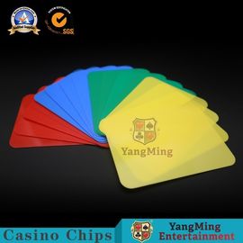 شراء SGS بوكر بطاقات الجدول كازينو لعبة اكسسوارات البلاستيك 100 ٪ PVC 88 * 63mm بطاقات تكساس هولدم التصنيع عبر الإنترنت