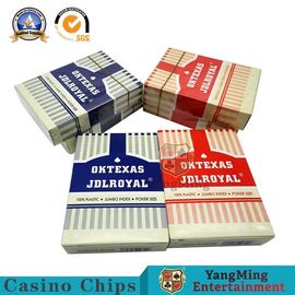 شراء أوراق اللعب كازينو نادي القمار للأشعة فوق البنفسجية أوراق اللعب 57x87 / 63x88mm التصنيع عبر الإنترنت