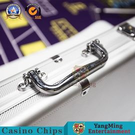 شراء 300-600 الأزياء الألومنيوم بوكر رقاقة تعيين لكازينو 600 قطع القمار مجموعة في حالة صندوق الألومنيوم التصنيع عبر الإنترنت