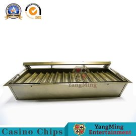 شراء 760 * 210mm كازينو رقاقة صينية 2 رقائق القمار طبقة تعويم مزدوجة قفل بوكر حالة رقاقة التصنيع عبر الإنترنت