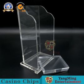 شراء البلاستيك 8 طوابق اللعب حامل بطاقة تجاهل / مربع كازينو ألعاب البوكر ألعاب الطاولة اكسسوارات مخصصة التصنيع عبر الإنترنت