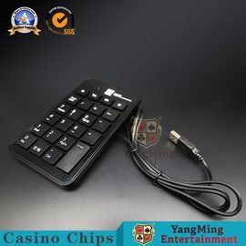 شراء سليم القمار أنظمة القمار لوحة مفاتيح USB رقم لوحة مفاتيح بلاستيكية لوحة مفاتيح سلكية بلاستيكية سوداء التصنيع عبر الإنترنت