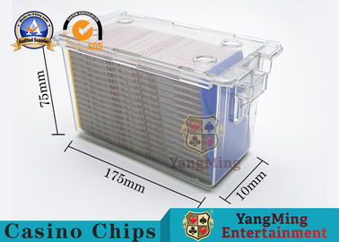 شراء Security 8 Deck Poker Discard Holder / أكريليك حامل بطاقات لألعاب القمار التصنيع عبر الإنترنت