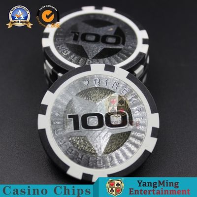شراء تكساس هولدم بوكر طاولة القمار رقائق الليزر اللاصقة 11.5 جرام كلاي كور بوكر ستار التصنيع عبر الإنترنت