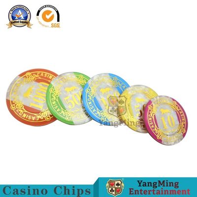 شراء 760 قطعة من لعبة Texas Hold 'Em Game Core لمكافحة التزييف رقاقة عملة أمريكية ABS كلاي بوكر مجموعة رقائق فاخرة مصنع بقعة التصنيع عبر الإنترنت