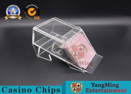 شراء 750 جرام حذاء ترخيص مخصص أكريليك شفاف لطاولة ألعاب باكارات التصنيع عبر الإنترنت