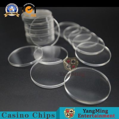 شراء 40mm Diameter Casino لعبة السيراميك البلاستيك ورقة الاكريليك البلاستيك التصنيع عبر الإنترنت