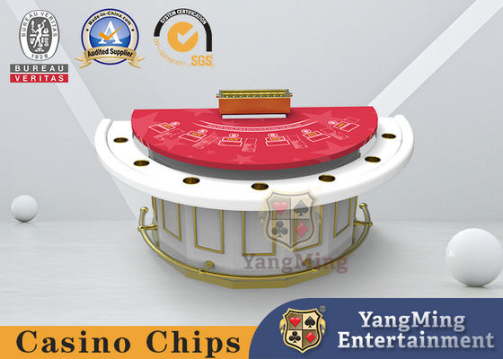 شراء MDF Fireproof Board Black Jack طاولة بوكر فاخرة مع مفرش طاولة مقاوم للغبار التصنيع عبر الإنترنت