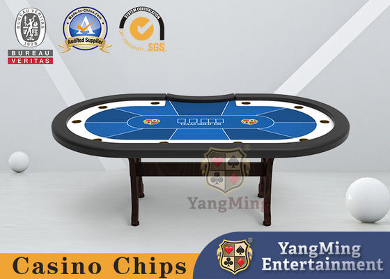 شراء تكساس هولدم كلوب لعبة البوكر الخشبية الصلبة الشطرنج لعبة الجدول H على شكل القدم التصنيع عبر الإنترنت
