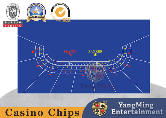 شراء تخطيط طاولة كازينو Baccarat 9 Players Entertainment التصنيع عبر الإنترنت
