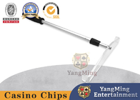 Metal Poker Chips Rake Rod Telescopic Rod Rod 70cm Casino Poker Game