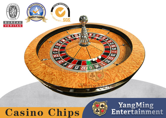 شراء القمار 32 بوصة الخشب الصلب اليدوي القرص الدوار لعبة البوكر الروليت الجدول مخصص التصنيع عبر الإنترنت