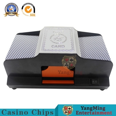 Universal Texas Baccarat Table Shuffler 2 Sets Of Poker Solitaire Plastic Card Battery Power Supply